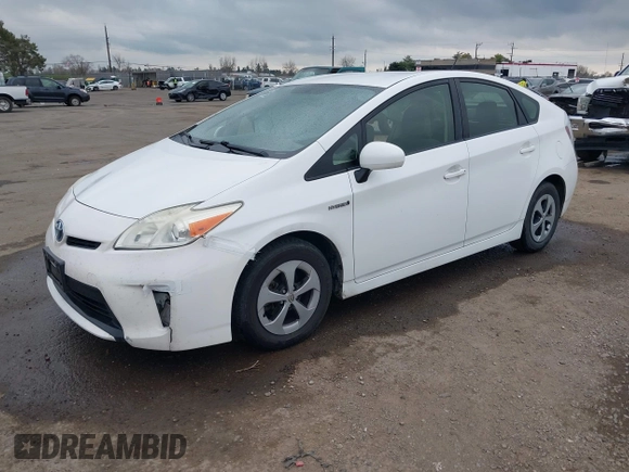 2015 Toyota Prius Four with VIN JTDKN3DU7F1918579, listed as a IAAI auction lot 41736025 with 129,880 mi miles. Bid and sale history available at carsss.com. Image 17.