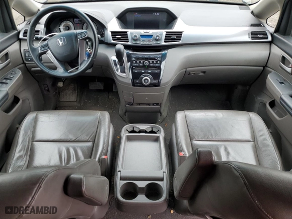 2012 Honda Odyssey EX-L with VIN 5FNRL5H62CB079729, listed as a Copart auction lot 52068685 with 181,468 mi miles and Salvage Title. Bid and sale history available at carsss.com. Image 8.