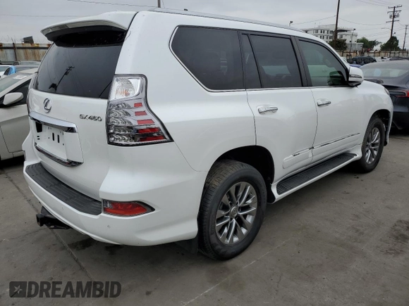 2017 Lexus GX 460 with VIN JTJJM7FX2H5173021, listed as a Copart auction lot 61395515 with 60,601 mi miles and Salvage title. Bid and sale history available at DreamBid. Image 3.