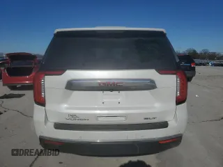 2021 GMC Yukon SLT with VIN 1GKS2BKD4MR362689, listed as a Copart auction lot 88636245 with 93,039 mi miles and Salvage Title. Bid and sale history available at carsss.com. Image 6.