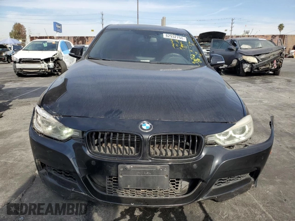 2013 BMW 3 Series ActiveHybrid 3 with VIN WBA3F9C54DF483919, listed as a Copart auction lot 82932794 with 131,257 mi miles and Salvage Title. Bid and sale history available at carsss.com. Image 5.