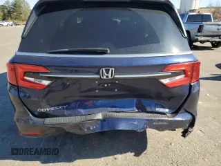 2022 Honda Odyssey EX-L with VIN 5FNRL6H73NB042531, listed as a Copart auction lot 88517295 with 23,926 mi miles and Salvage Title. Bid and sale history available at DreamBid. Image 6.
