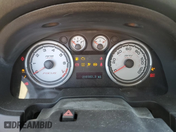 2008 Ford Focus SE with VIN 1FAHP35N38W177919, listed as a Copart auction lot 84930554 with 200,383 mi miles and Salvage Title. Bid and sale history available at carsss.com. Image 9.