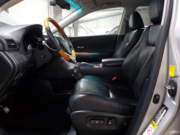 2010 Lexus RX 350 with VIN 2T2BK1BAXAC048641, listed as a Copart auction lot 59915585 with 176,948 mi miles and Salvage title. Bid and sale history available at DreamBid. Image 7.