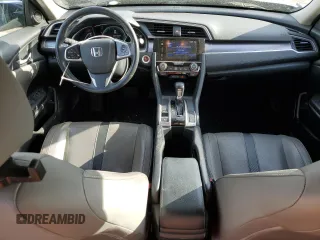 2017 Honda Civic Sedan EX-L with VIN 2HGFC1F74HH641043, listed as a Copart auction lot 53708745 with 87,662 mi miles and Salvage Title. Bid and sale history available at carsss.com. Image 8.