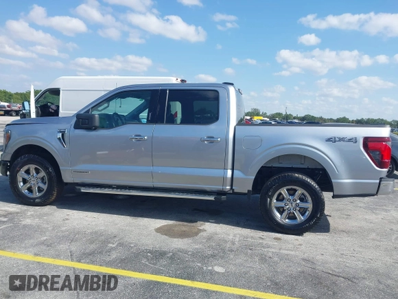 2024 Ford F-150 XLT with VIN 1FTFW3LD0RFA89460, listed as a IAAI auction lot 42073504 with 14,636 mi miles. Bid and sale history available at carsss.com. Image 14.