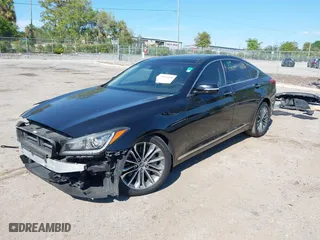 2016 Hyundai Genesis 3.8L with VIN KMHGN4JE0GU137083, listed as a IAAI auction lot 41894928 with 85,407 mi miles. Bid and sale history available at carsss.com. Image 18.