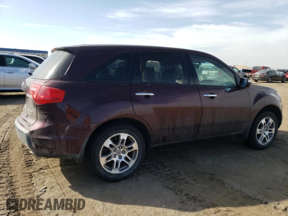 2008 Acura MDX with VIN 2HNYD28268H527681, listed as a Copart auction lot 48849845 with 136,708 mi miles and Clean Title. Bid and sale history available at DreamBid. Image 3.