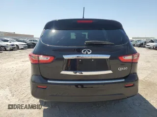 2014 Infiniti QX60 with VIN 5N1AL0MM8EC542358, listed as a Copart auction lot 61184495 with 31,859 mi miles and Salvage title. Bid and sale history available at DreamBid. Image 6.
