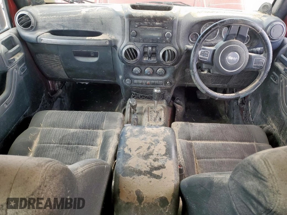 2012 Jeep Wrangler Unlimited Sport RHD with VIN 1C4BJWKG3CL230718, listed as a Copart auction lot 61789775 with Not provided miles and Clean title. Bid and sale history available at DreamBid. Image 8.