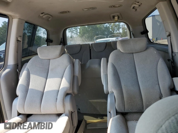 2007 Kia Sedona EX with VIN KNDMB233176180920, listed as a Copart auction lot 75413334 with Not Provided miles and Salvage Title. Bid and sale history available at carsss.com. Image 10.