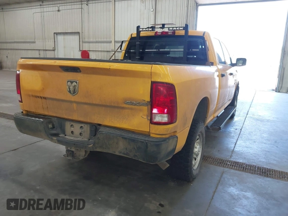 2018 Ram 2500 Tradesman with VIN 3C6TR5CT3JG215446, listed as a IAAI auction lot 42516938 with 37,886 mi miles and . Bid and sale history available at DreamBid. Image 4.