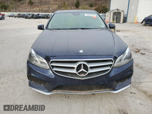 2016 Mercedes-Benz E-Class E 350 Luxury with VIN WDDHF8JB1GB292701, listed as a Copart auction lot 45803155 with 0 mi miles and Salvage Title. Bid and sale history available at carsss.com. Image 5.