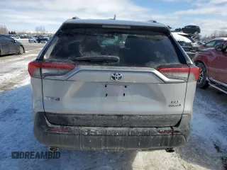 2021 Toyota RAV4 Hybrid XLE with VIN 2T3RWRFV1MW119500, listed as a Copart auction lot 45502855 with 65,031 mi miles and Salvage Title. Bid and sale history available at carsss.com. Image 6.