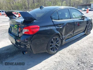 2018 Subaru WRX Premium with VIN JF1VA1C67J9825433, listed as a IAAI auction lot 41987183 with 105,332 mi miles. Bid and sale history available at carsss.com. Image 4.