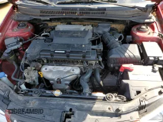 2008 Kia Spectra EX with VIN KNAFE121885573084, listed as a Copart auction lot 66675784 with 117,013 mi miles and Clean Title. Bid and sale history available at carsss.com. Image 11.