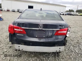 2016 Acura RLX Tech Pkg with VIN JH4KC1F51GC000993, listed as a Copart auction lot 73322414 with 118,631 mi miles and Salvage Title. Bid and sale history available at carsss.com. Image 6.