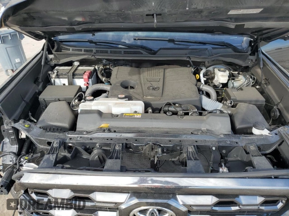 2023 Toyota Tundra 2WD Platinum with VIN 5TFNA5AB0PX026342, listed as a Copart auction lot 44012145 with 34,550 mi miles and Salvage Title. Bid and sale history available at carsss.com. Image 13.