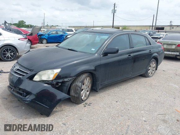 2007 Toyota Avalon XL with VIN 4T1BK36B67U177339, listed as a IAAI auction lot 42140343 with 171,849 mi miles. Bid and sale history available at carsss.com. Image 2.