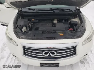 2013 Infiniti JX35 with VIN 5N1AL0MM5DC325008, listed as a Copart auction lot 43125525 with 206,709 mi miles and Clean Title. Bid and sale history available at carsss.com. Image 12.