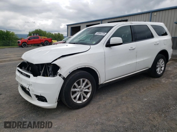 2020 Dodge Durango Pursuit with VIN 1C4RDJFG9LC369772, listed as a Copart auction lot 55564725 with 31,523 mi miles and Salvage title. Bid and sale history available at DreamBid. Image 1.