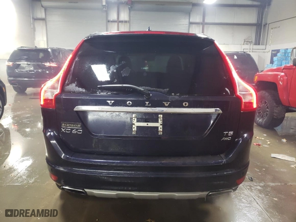 2016 Volvo XC60 T5 Premier with VIN YV4612RK1G2850559, listed as a Copart auction lot 89309805 with 62,162 mi miles and Salvage Title. Bid and sale history available at carsss.com. Image 6.