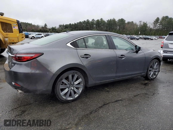 2018 Mazda 6 Grand Touring with VIN JM1GL1TY2J1323104, listed as a Copart auction lot 51938115 with 44,452 mi miles and Salvage Title. Bid and sale history available at DreamBid. Image 3.