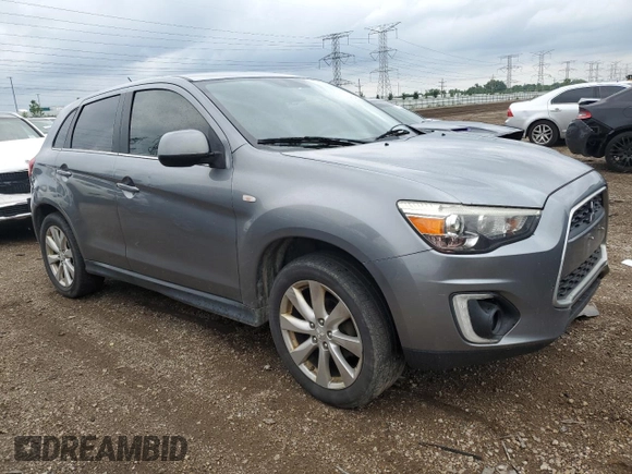 2015 Mitsubishi Outlander SE with VIN 4A4AP4AU7FE011347, listed as a Copart auction lot 61540855 with 161,791 mi miles and Clean title. Bid and sale history available at DreamBid. Image 4.