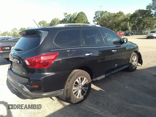 2017 Nissan Pathfinder S with VIN 5N1DR2MN6HC644925, listed as a IAAI auction lot 34176350 with Not provided miles and . Bid and sale history available at DreamBid. Image 4.