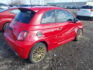 2013 FIAT 500 Abarth with VIN 3C3CFFFH5DT743455, listed as a IAAI auction lot 41995142 with 117,071 mi miles and . Bid and sale history available at DreamBid. Image 4.