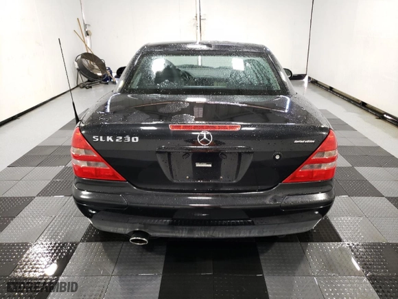2000 Mercedes-Benz SLK-Class Kompressor with VIN WDBKK47FXYF165050, listed as a Copart auction lot 44711845 with 78,220 mi miles and Clean Title. Bid and sale history available at carsss.com. Image 6.