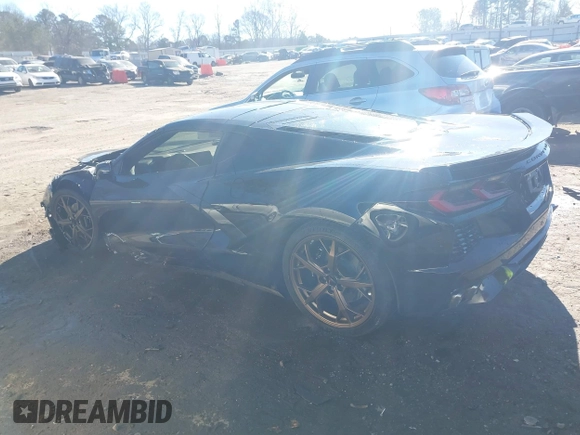 2023 Chevrolet Corvette 1LT with VIN 1G1YA2D43P5129462, listed as a IAAI auction lot 41154975 with 23,018 mi miles and . Bid and sale history available at DreamBid. Image 14.