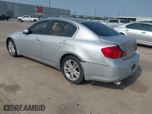 2013 Infiniti G37 Journey with VIN JN1CV6AP6DM300060, listed as a IAAI auction lot 42293117 with 82,496 mi miles and . Bid and sale history available at DreamBid. Image 3.