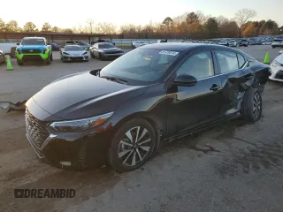 2024 Nissan Sentra SV with VIN 3N1AB8CV1RY279033, listed as a Copart auction lot 86709574 with 10,873 mi miles and Salvage title. Bid and sale history available at DreamBid. Image 1.