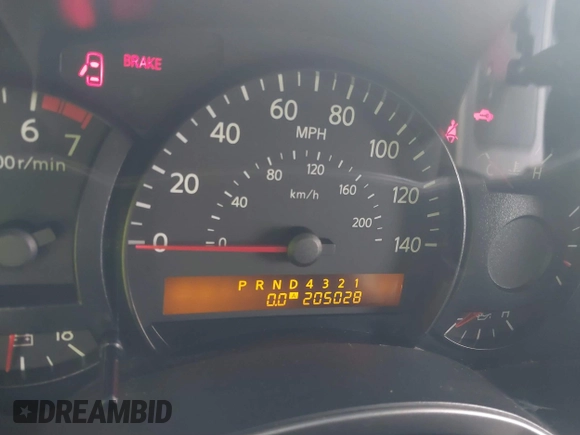 2007 Nissan Titan XE with VIN 1N6BA07AX7N236492, listed as a IAAI auction lot 41668602 with 205,028 mi miles. Bid and sale history available at carsss.com. Image 7.