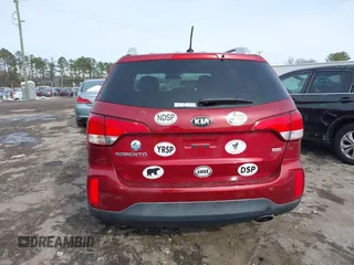 2014 Kia Sorento LX with VIN 5XYKT4A7XEG482738, listed as a IAAI auction lot 41295018 with 64,080 mi miles and . Bid and sale history available at carsss.com. Image 17.