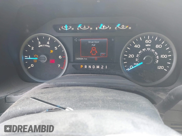 2016 Ford F-150 XL with VIN 1FTEW1CP1GKD15777, listed as a IAAI auction lot 41655022 with 140,534 mi miles and . Bid and sale history available at carsss.com. Image 7.