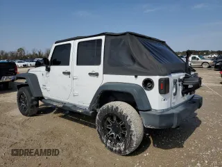 2018 Jeep Wrangler JK Unlimited Sport with VIN 1C4BJWDG9JL876212, listed as a Copart auction lot 45479375 with 79,136 mi miles and Salvage Title. Bid and sale history available at carsss.com. Image 2.