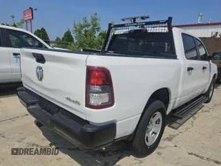 2023 Ram 1500 Tradesman with VIN 1C6RRFGG2PN620436, listed as a IAAI auction lot 42854259 with 44 mi miles and . Bid and sale history available at DreamBid. Image 1.