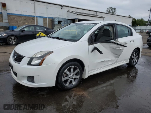 2012 Nissan Sentra 2.0 with VIN 3N1AB6AP3CL651050, listed as a Copart auction lot 63394305 with 71,182 mi miles and Salvage title. Bid and sale history available at DreamBid. Image 1.