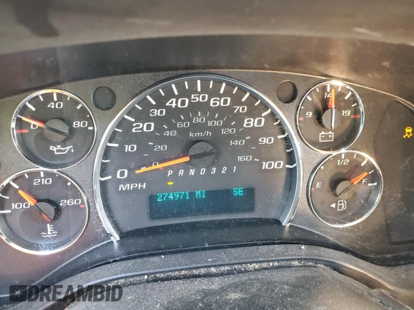 2008 Chevrolet Express Passenger with VIN 1GAHG39K981177228, listed as a Copart auction lot 55031385 with 274,971 mi miles and Salvage title. Bid and sale history available at DreamBid. Image 9.