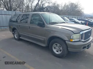 2002 Ford Excursion Limited z VIN 1FMNU42S42ED36879, wystawiony jako IAAI lot #41962773 z przebiegiem Nie podano mil oraz . Historia ofert i sprzedaży dostępna na DreamBid. Obrazek 1.