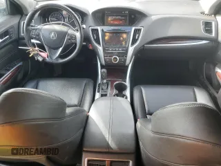 2016 Acura TLX with VIN 19UUB1F37GA000618, listed as a Copart auction lot 49133985 with 160,416 mi miles and Salvage title. Bid and sale history available at DreamBid. Image 8.