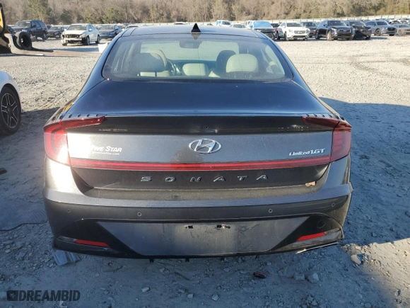 2022 Hyundai Sonata Limited with VIN KMHL34J27NA226836, listed as a Copart auction lot 47285325 with 38,508 mi miles and Salvage Title. Bid and sale history available at carsss.com. Image 6.