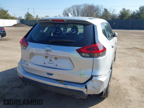 2018 Nissan Rogue SV with VIN KNMAT2MV1JP525946, listed as a IAAI auction lot 41785505 with 89,070 mi miles. Bid and sale history available at carsss.com. Image 4.
