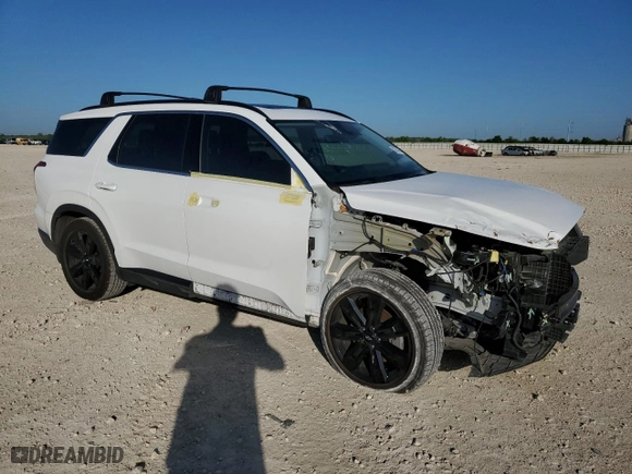 2023 Hyundai Palisade XRT with VIN KM8R34GE3PU589762, listed as a Copart auction lot 51874475 with 36,379 mi miles and Salvage Title. Bid and sale history available at carsss.com. Image 4.