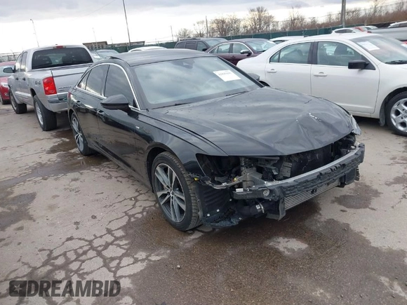 2019 Audi A6 Premium with VIN WAUK2AF28KN054828, listed as a IAAI auction lot 41840446 with 128,759 mi miles. Bid and sale history available at carsss.com. Image 1.