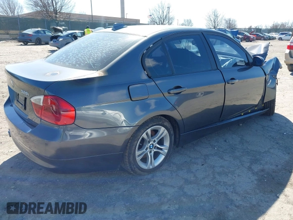 2008 BMW 3 Series 328i with VIN WBAVA37548NL53911, listed as a IAAI auction lot 41749869 with Not Provided miles and . Bid and sale history available at DreamBid. Image 4.