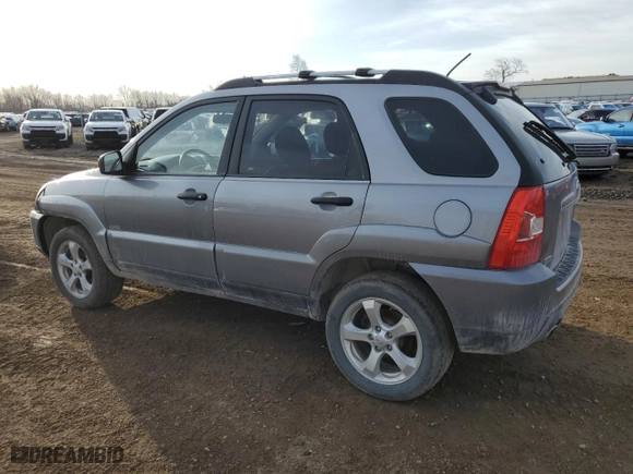 2009 Kia Sportage LX with VIN KNDJE723297654444, listed as a Copart auction lot 49268205 with 113,357 mi miles and Clean Title. Bid and sale history available at carsss.com. Image 2.