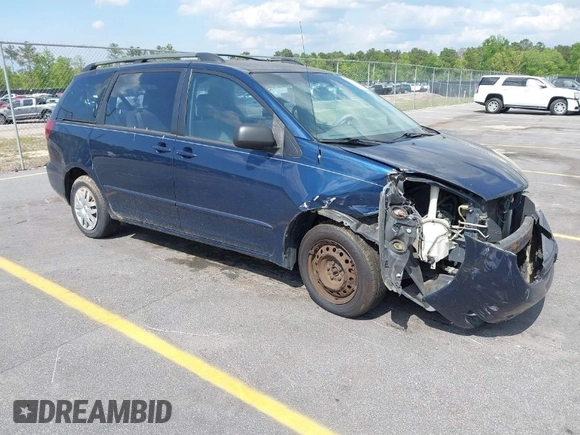 2005 Toyota Sienna CE with VIN 5TDZA23C65S290321, listed as a IAAI auction lot 42006996 with 161,256 mi miles. Bid and sale history available at carsss.com. Image 1.